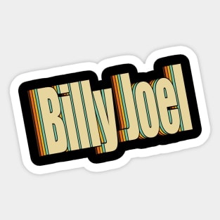 Billy Joel Sticker